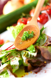 Salat richtig zubereiten